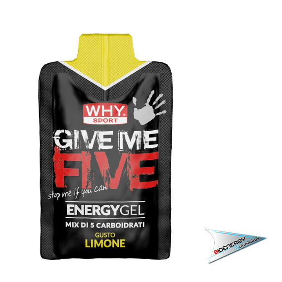 Why-GIVE ME FIVE (Conf. 24 gel da 50 ml)   Limone  